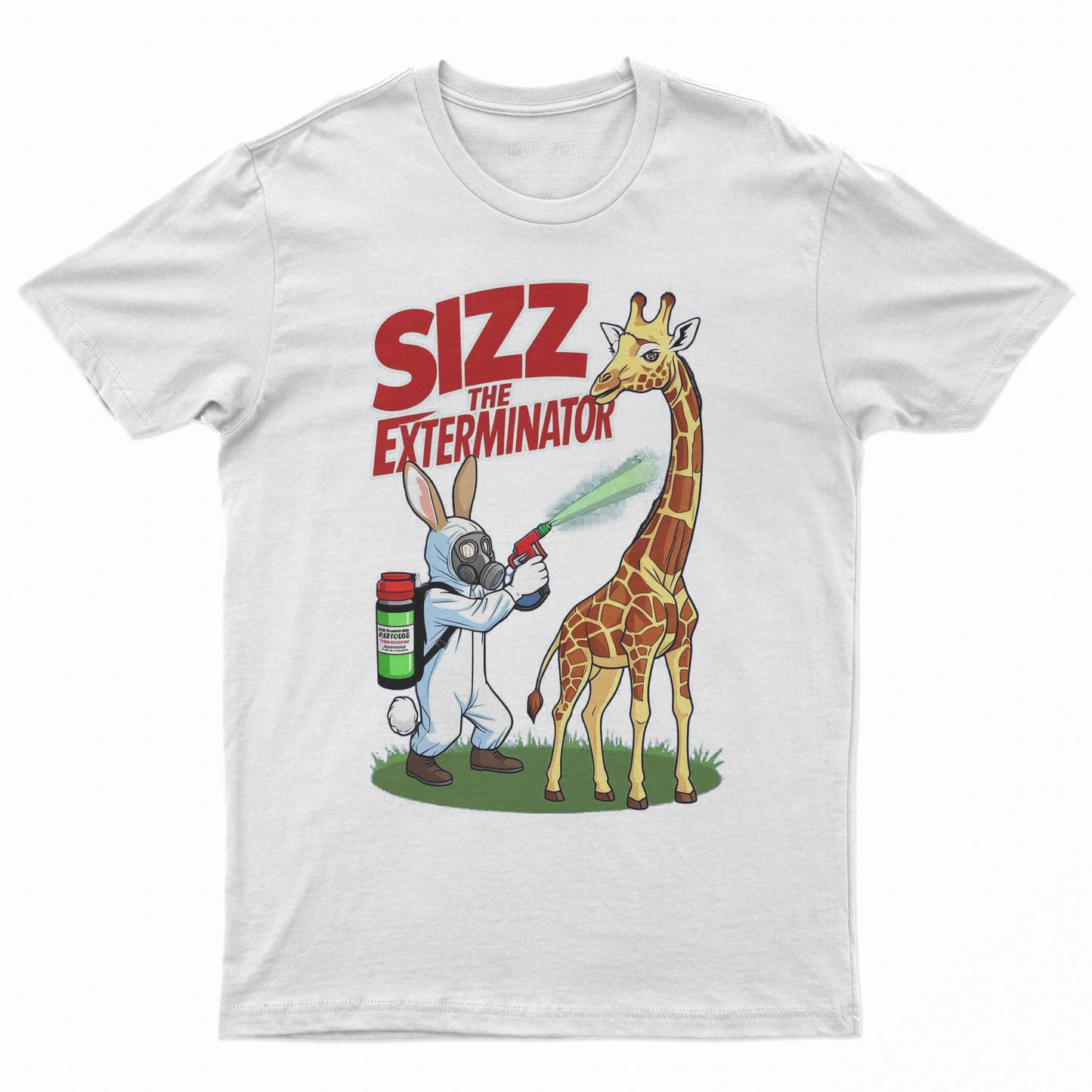 Wabbitry Sizz Extermiantor Short Sleeve T-Shirt