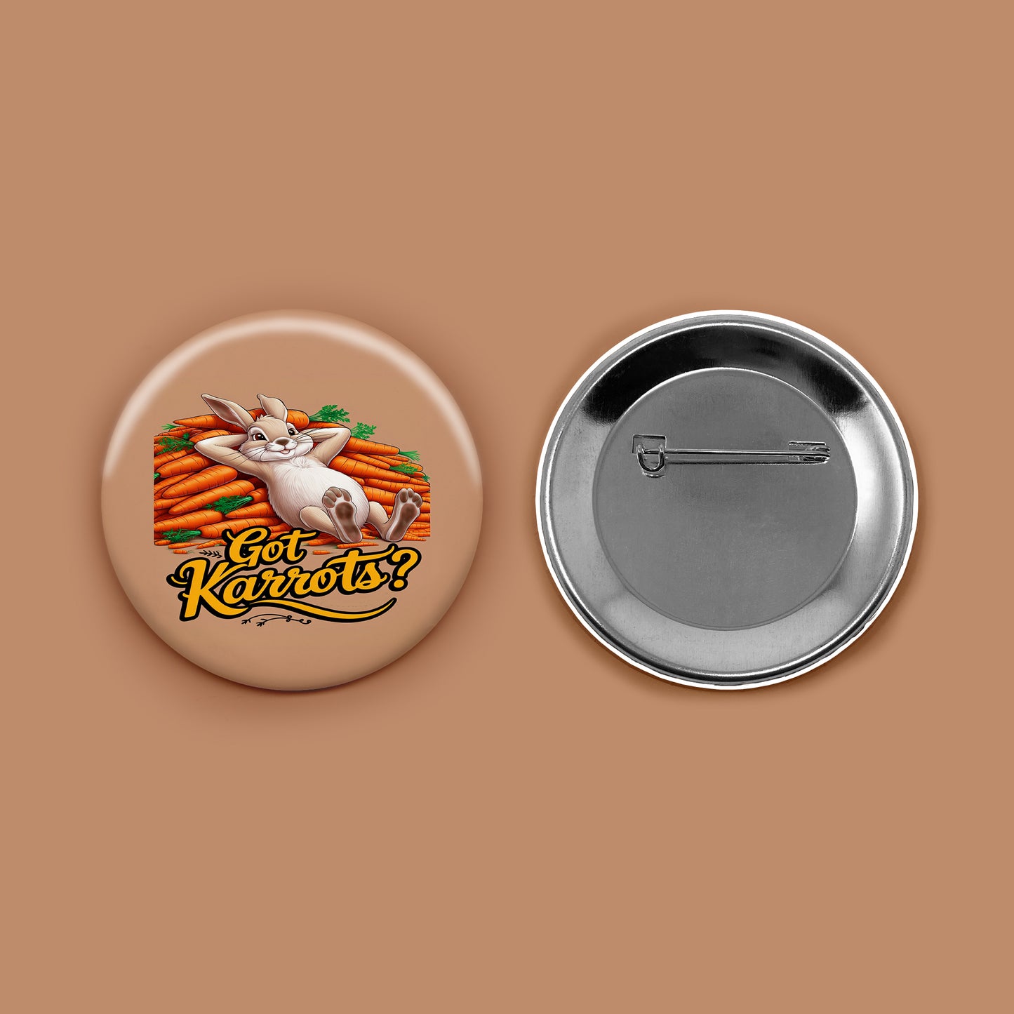 Got Karrots Button