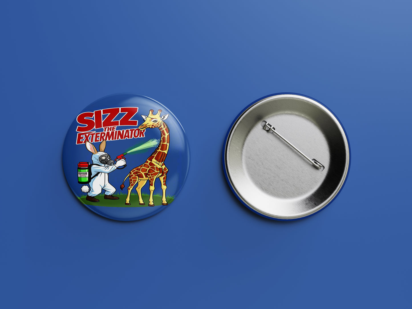 Sizz Wabbit Exterminator Button