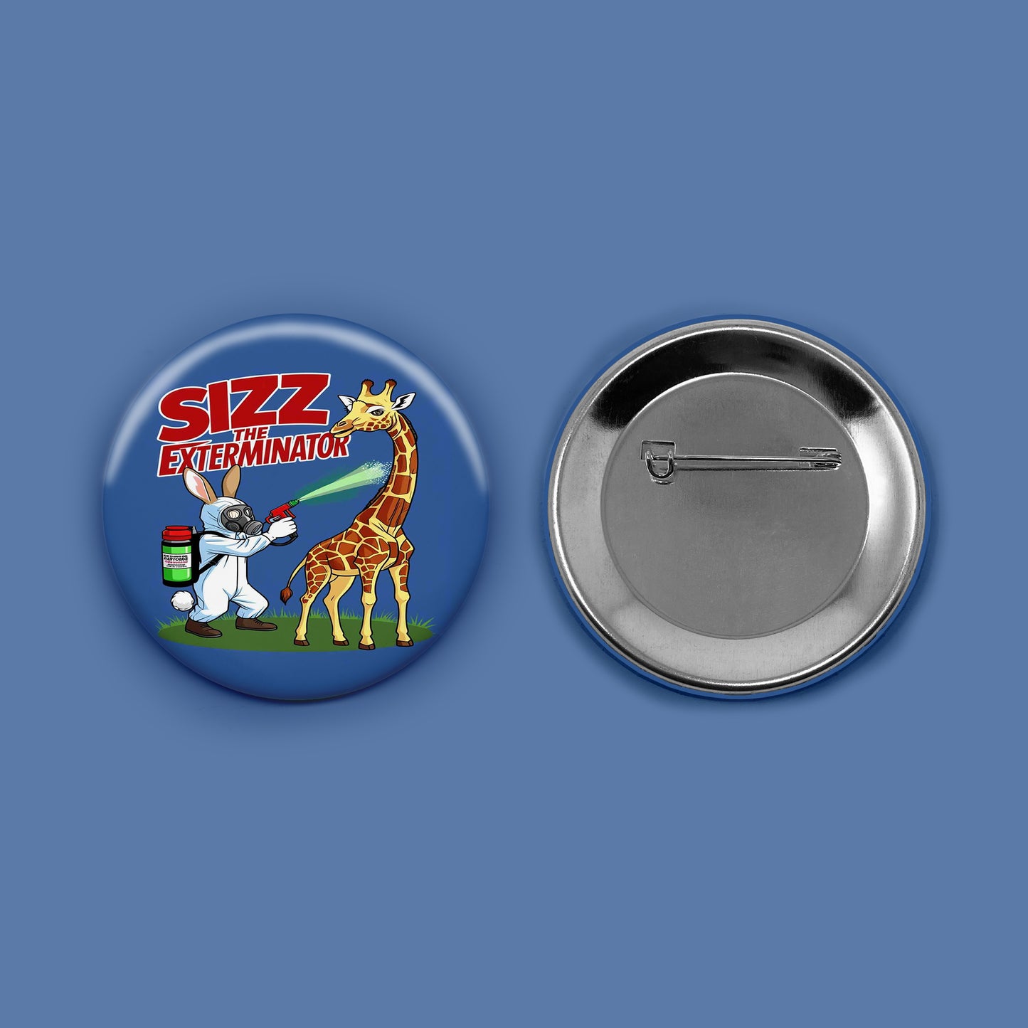 Sizz Wabbit Exterminator Button