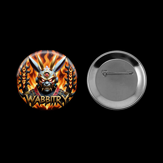 Wabbitry Flames Button